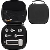 YouKnow Travel Case Compatible with WOLFBOX MF100 Electric Air Duster - Custom Foam Organizer for Blower Tool & Accessories (Only Case) (Black)