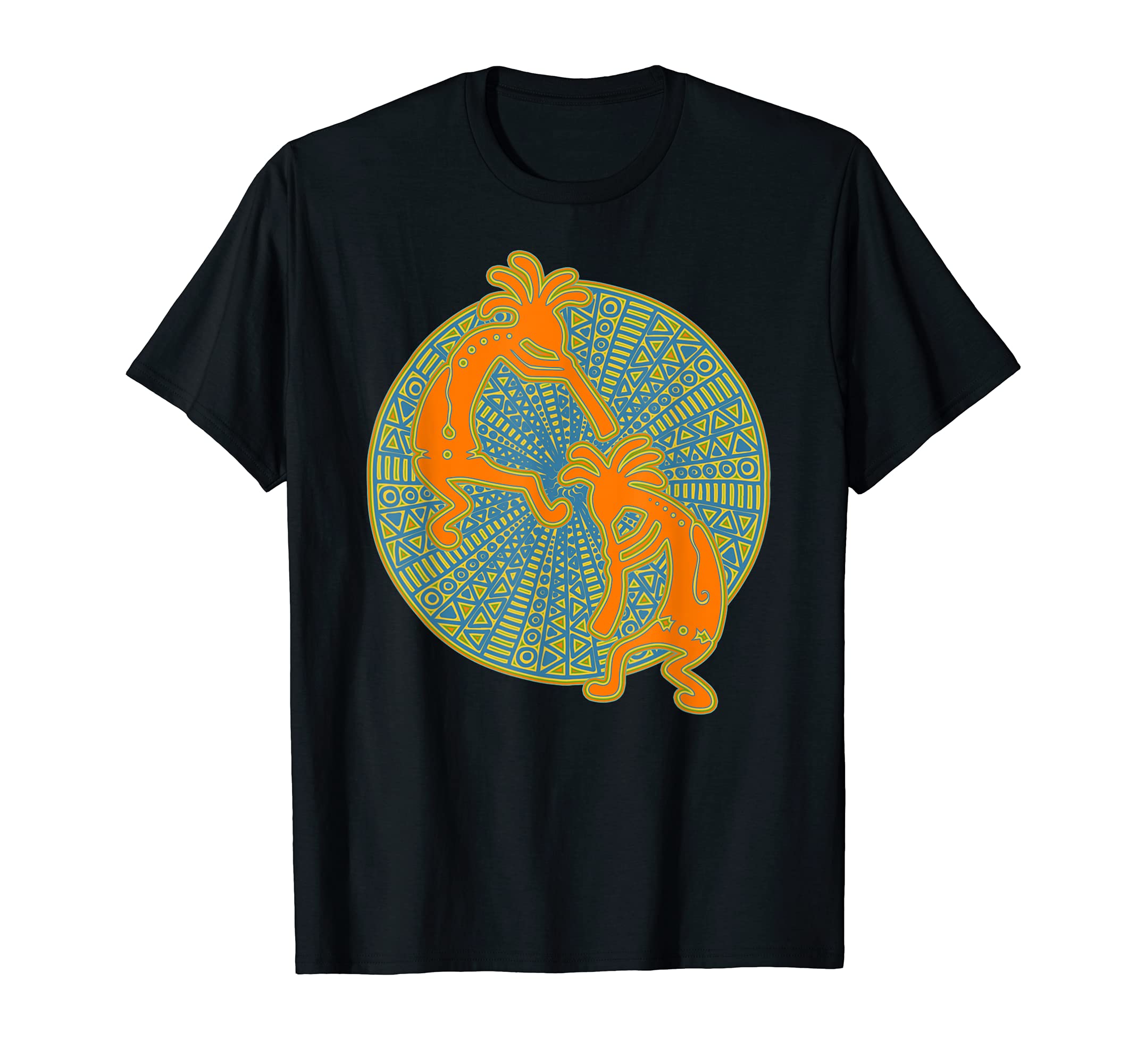 Kokopelli Musicans Friends - Mandala 1 - Fan Fun T-Shirt