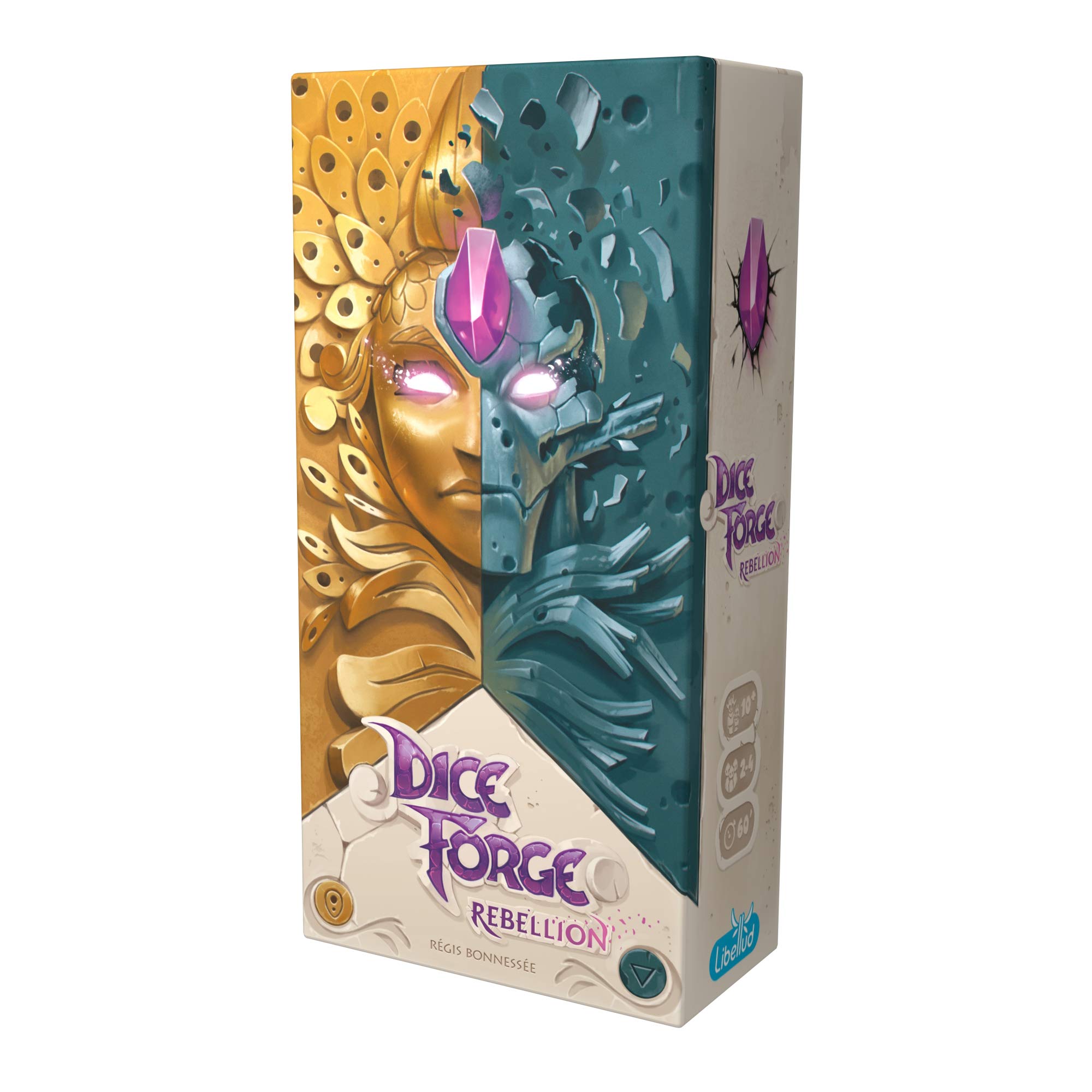 Libellud LIBDIFO02EN Dice Forge: Rebellion, Mixed Colours