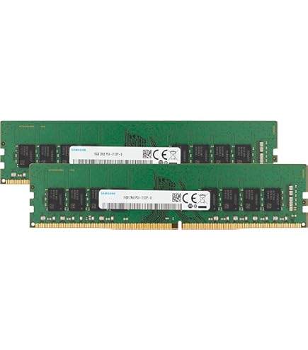 Samsung 32GB (2x16GB) DDR4 2400MHz PC4-19200 (PC4-2400T) CL17