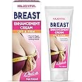 Breast-Enhancement-Cream, Fast Acting Formula for Breast Growth Lifting & Firming, Non-Greasy Cream for Visibly Fuller & Firmer Bust Line, Easy-to-Apply