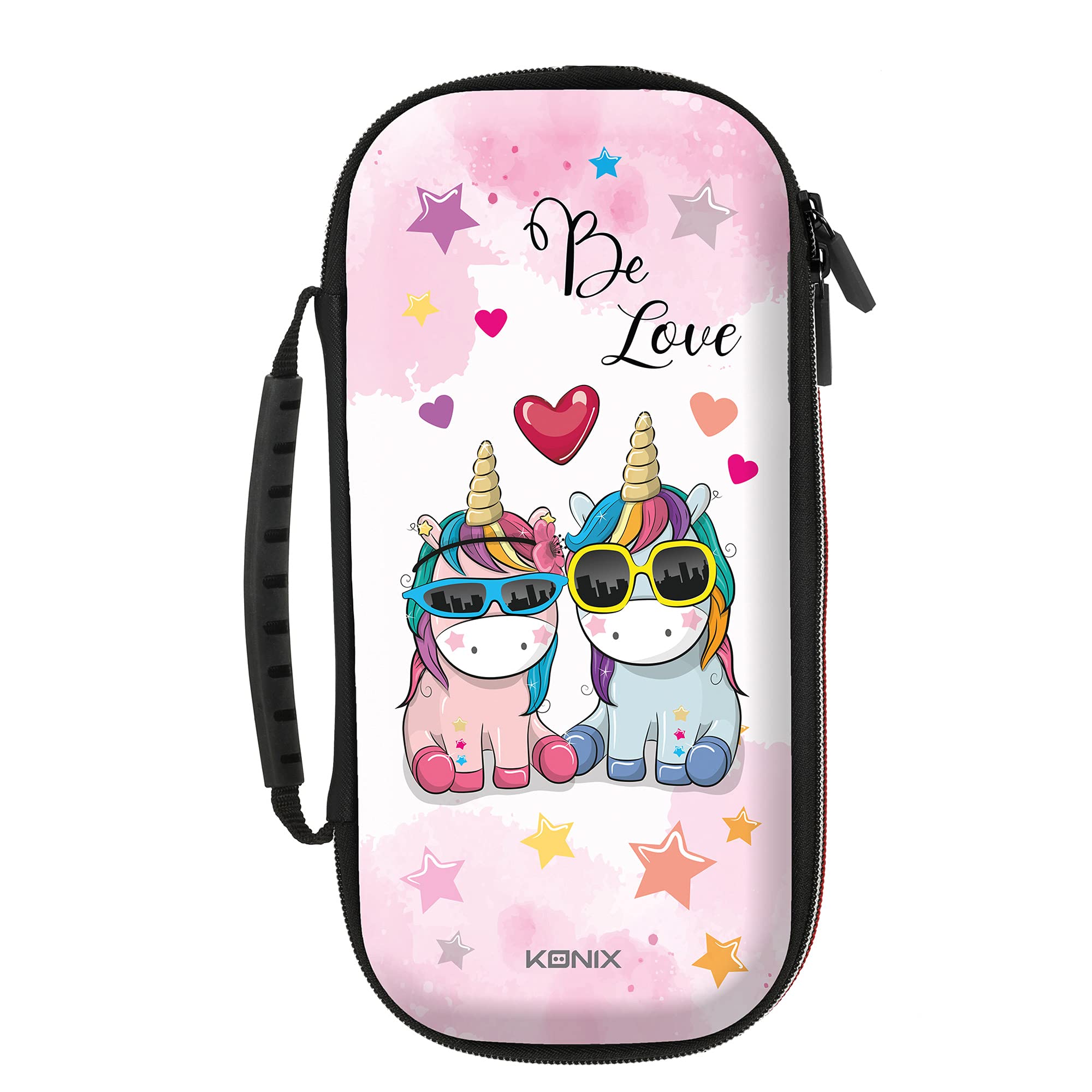 Konix Housse Switch et Switch Lite Licorne Be Love Unik