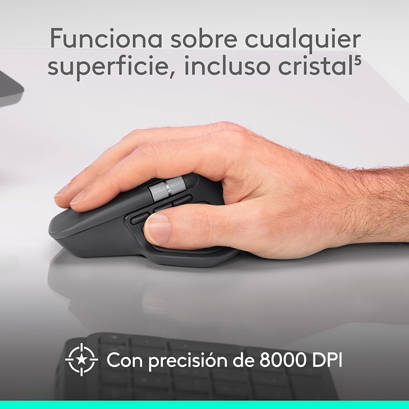 MX Master 4, ratón inalámbrico ergonómico