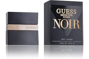 GUESS Seductive Noir for Men Eau de Toilette, 1 Fl Oz