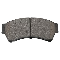 TRQ Front Brake Pads Ceramic Compatible with