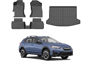 Cacartist Floor Mat Cargo Liner Custom Fit for 2018-2023 Crosstrek & 2017-2023 Impreza (Not Hybrid Models) Accessories Cargo 