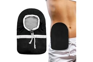 JFHNMLW Ostomy Bag Covers, Ostomy Belt for Men & Women, Liner Waterproof Colostomy Bag Covers Ostomy Supplies