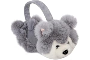 Surblue Cute Animal Earmuffs Winter Warm Outdoor Ear Covers Headband Fur Earwarmer…