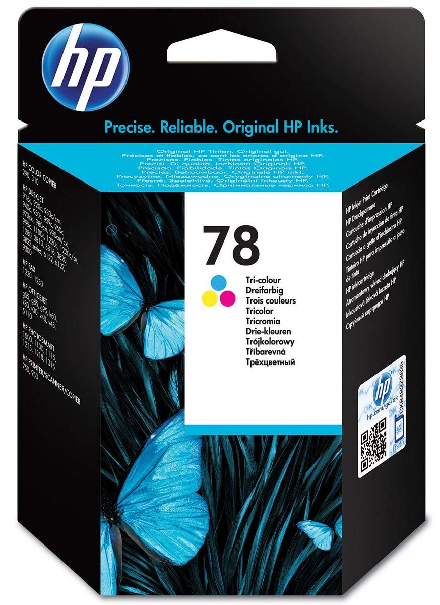 HP C6578D 78 Original Ink Cartridge, Tri-Colour, Single Pack