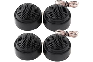DriSentri Car Tweeters, 4pcs Universal 1000W Car Speaker Dome Tweeter Sound Vehicle Auto Music Stereo Modified Loud Speakers