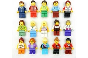 Booster Bricks 5 New Lego Random Female Minifigures - Women, Girls Minifigs