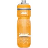 CamelBak Podium Chill Bike Insulated Squeeze Water Bottle Orange, 21oz