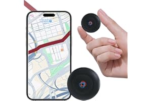 QUVJD GPS Tracker for Vehicles,Cars,Kids,Pets,and Motorcycles | Real-Time Location Tracking | No Monthly Fee No Subscription | Mini Hidden GPS Tracker Device for Car,Dog,Elderly,and Personal Use