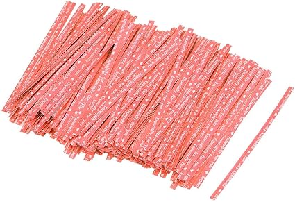 Dealmux Lange Starke Papier Twist Krawatten 4 Zoll Qualitat Krawatte Zum Binden Geschenk Taschen Kunsthandwerk Krawatten Verwalten Schnure Rot 1000 Stucke Amazon De Kuche Haushalt