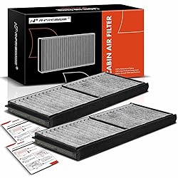 A-Premium 2-PC Cabin Air Filter with Activated