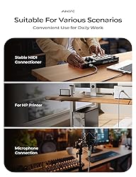 AINOPE Printer Cable USB A to USB B Priner Cable