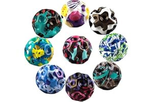 9 Pack Moon Space Bouncy Balls,Super High Bouncy Balls for Kids, Bouncing Balls for Athlete Sport Training, Indoor Outdoor Ga