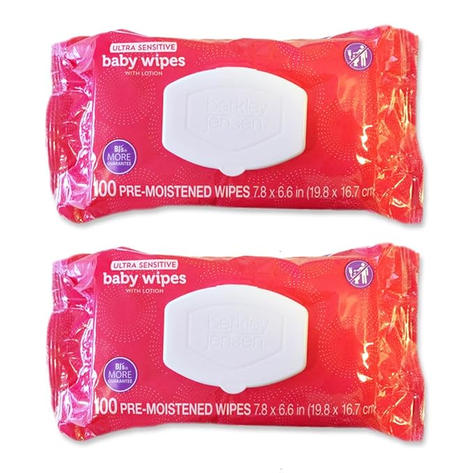 berkley jensen ultra sensitive baby wipes