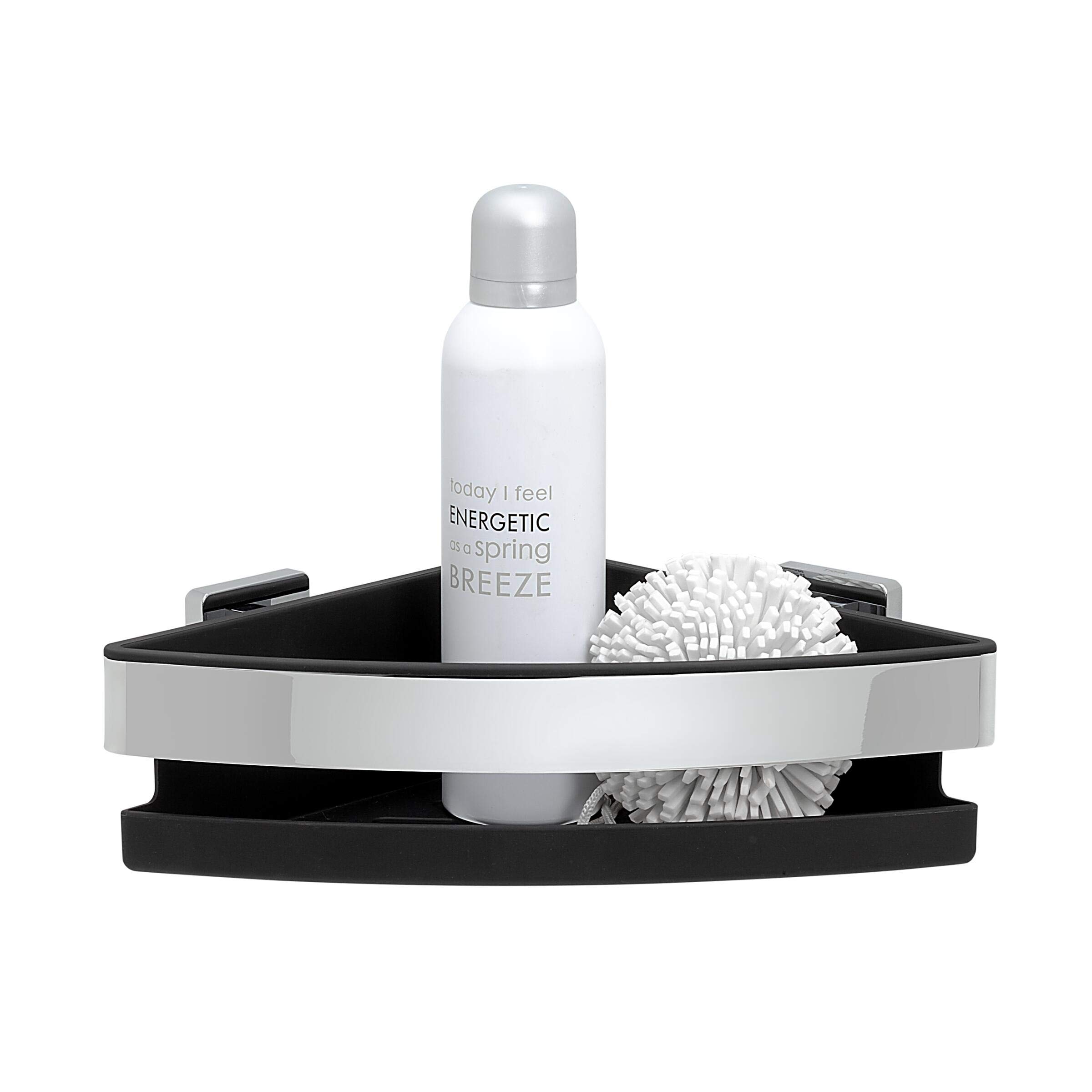 Tiger Dock Shower Basket, Stainless Steel, Chrome, 22 x 8 x 22 cm