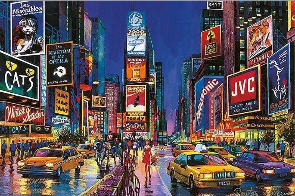 Jigsaw Puzzle New York Times Square Jigsaw Puzzles The Wooden Puzzle 1000 Piece Puzzle Adult Child Cartoon Educational Toy Gift
