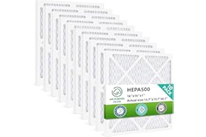 HEPA500 Filter MERV-10 Compatible with Mounto AF500 Drieaz HEPA 500 BlueDri AS550 VEVOR Air Scrubber, 16x16x1 Pre-Filter, 10-
