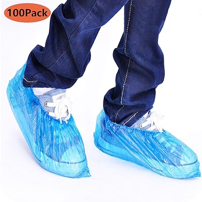 Waterproof Disposable Shoe Covers 100 Pack Kuwait Ubuy