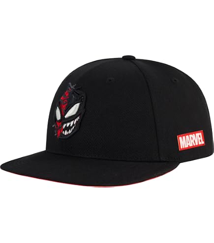 New Era Venom Logo Black on Black 39Thirty Fitted Hat (US, Alpha