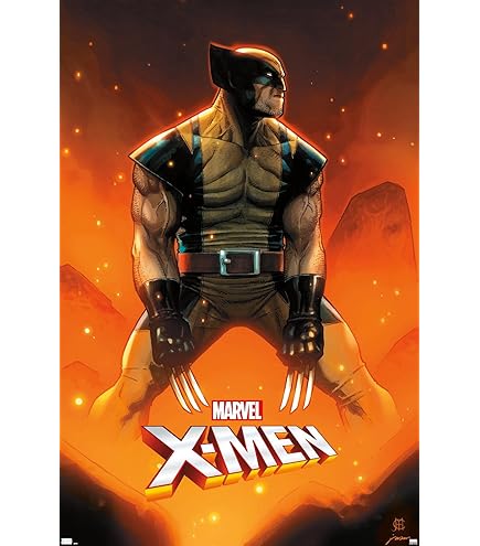 ウルヴァリン WOLVERINE ポスター MARVEL X-MEN ビンテージ VINTAGE 1989 Wolverine Poster X-Men Marvel 23 x 35