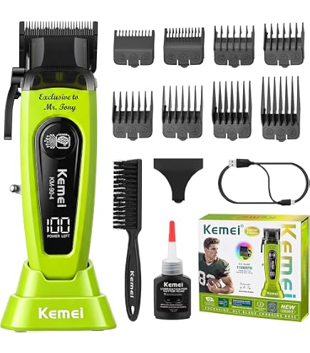 Amazon.com: KEMEI Professional Hair Clippers for Men, Cordless