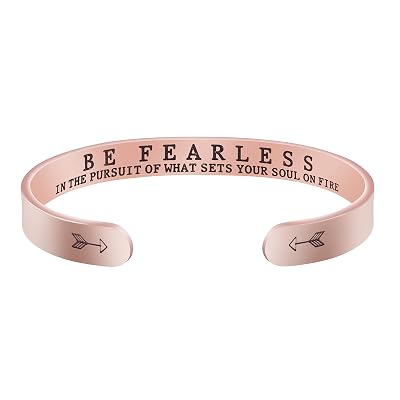 Buy Joycuff Rose Gold Motivational Cuff 