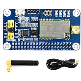Waveshare SX1262/SX1268 LoRa HAT, Compatible with Raspberry Pi 5/4B/3B/Zero/Zero W/Zero 2W/Pico/W/WH, UART Interface, SX1262 915M LoRa HAT