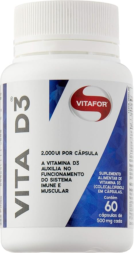 Vita D3-60 Cápsulas, Vitafor por Vitafor