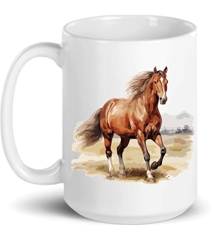 Amazon.com | Ceramic Coffee Mug with Cowboy Sunset Design, Western Horse  Riders Silhouette, Dishwasher and Microwave Safe, Unique Gift for Country  Lovers, Rustic Home Decor, Office, Kitchen Use, 11oz: Coffee Cups &