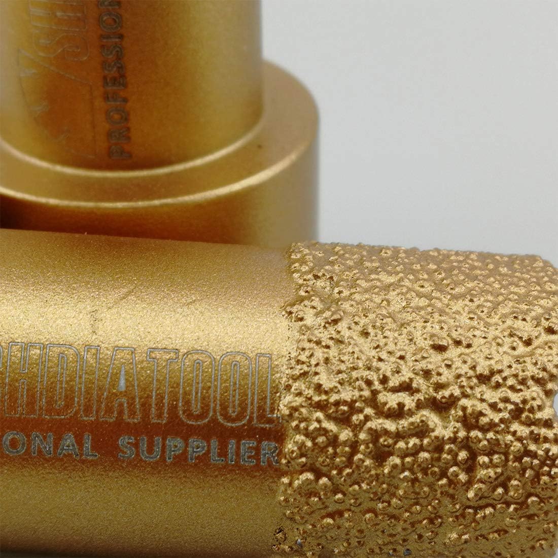 SHDIATOOL Diamond Drill Core Bit Diameter 20mm for Porcelain Tile Granite Marble Dry Drilling, Golden - Image 4