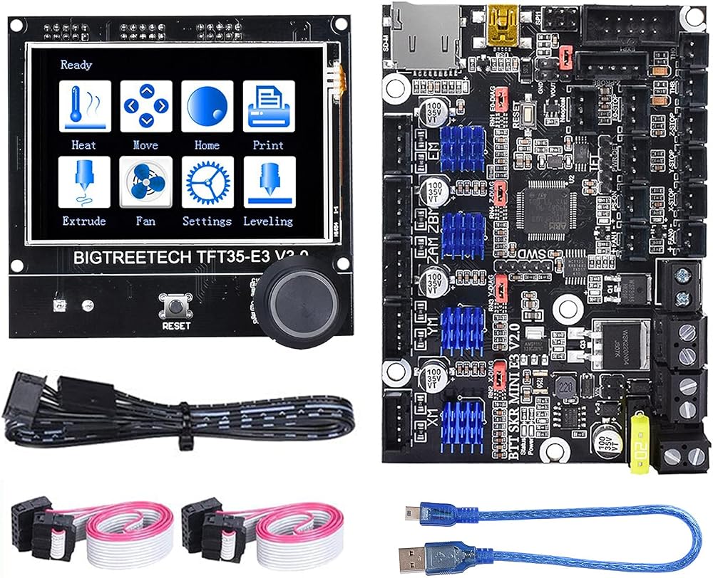 PoPprint SKR MINI E3 V2.0 32bit Board TMC2209 UART TFT35 E3 V3 Touchscreen