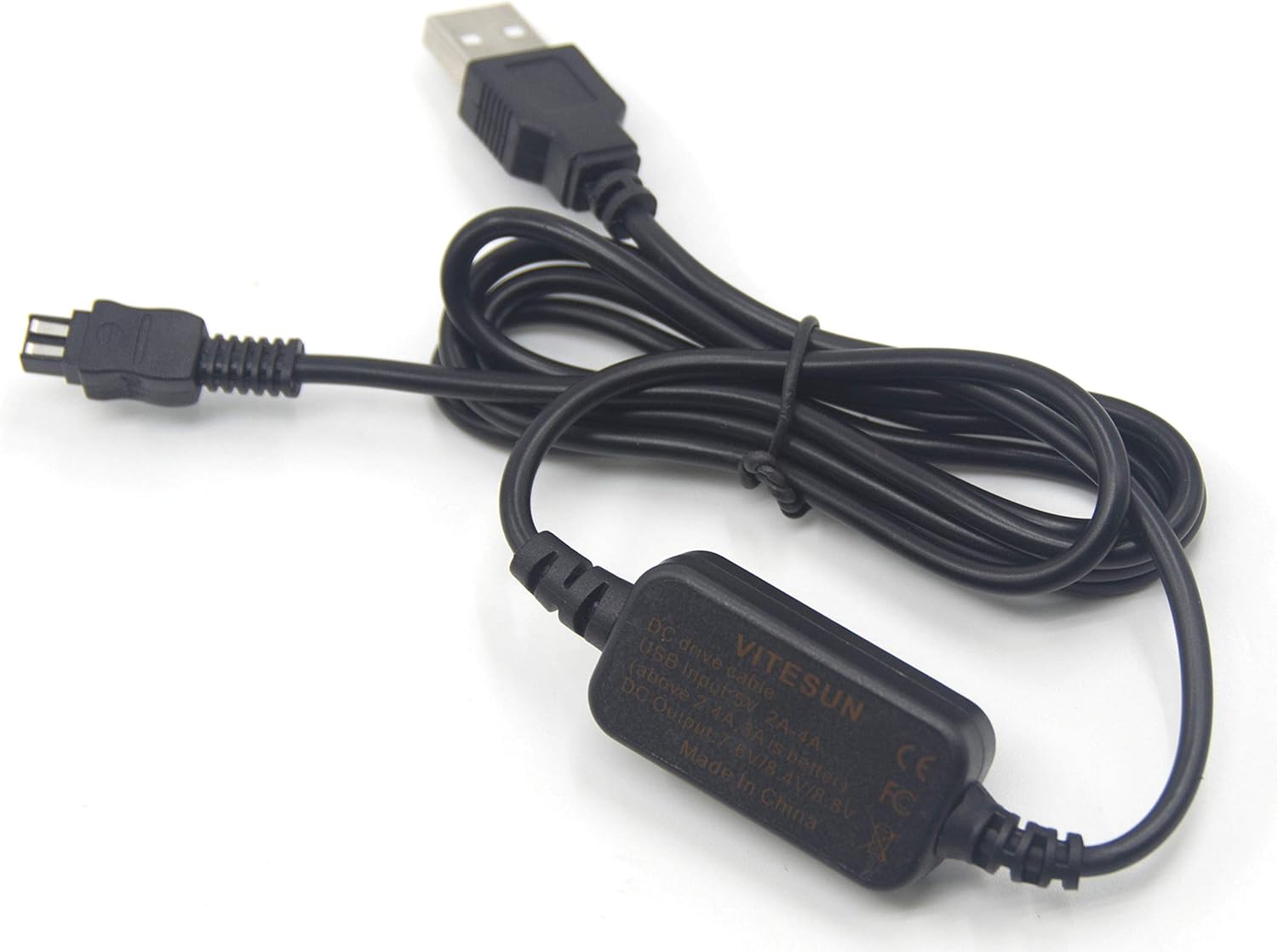 ACL200 ACL25A Mobile Power Bank USB Charger Cable for Sony CyberShot