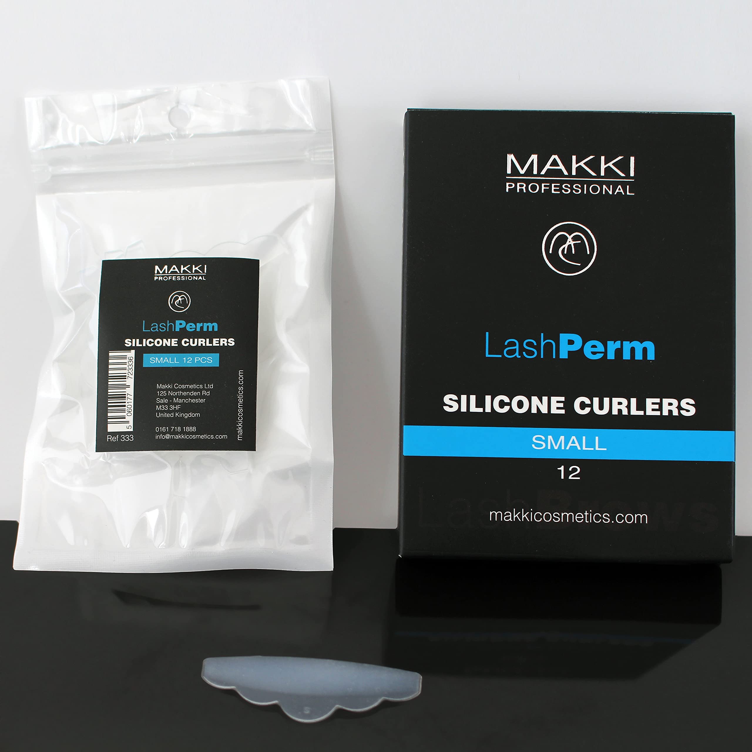 Makki 12 Small Silicone Eyelash Eye Lash Lift Perm Curling Curlers Silicon Rods