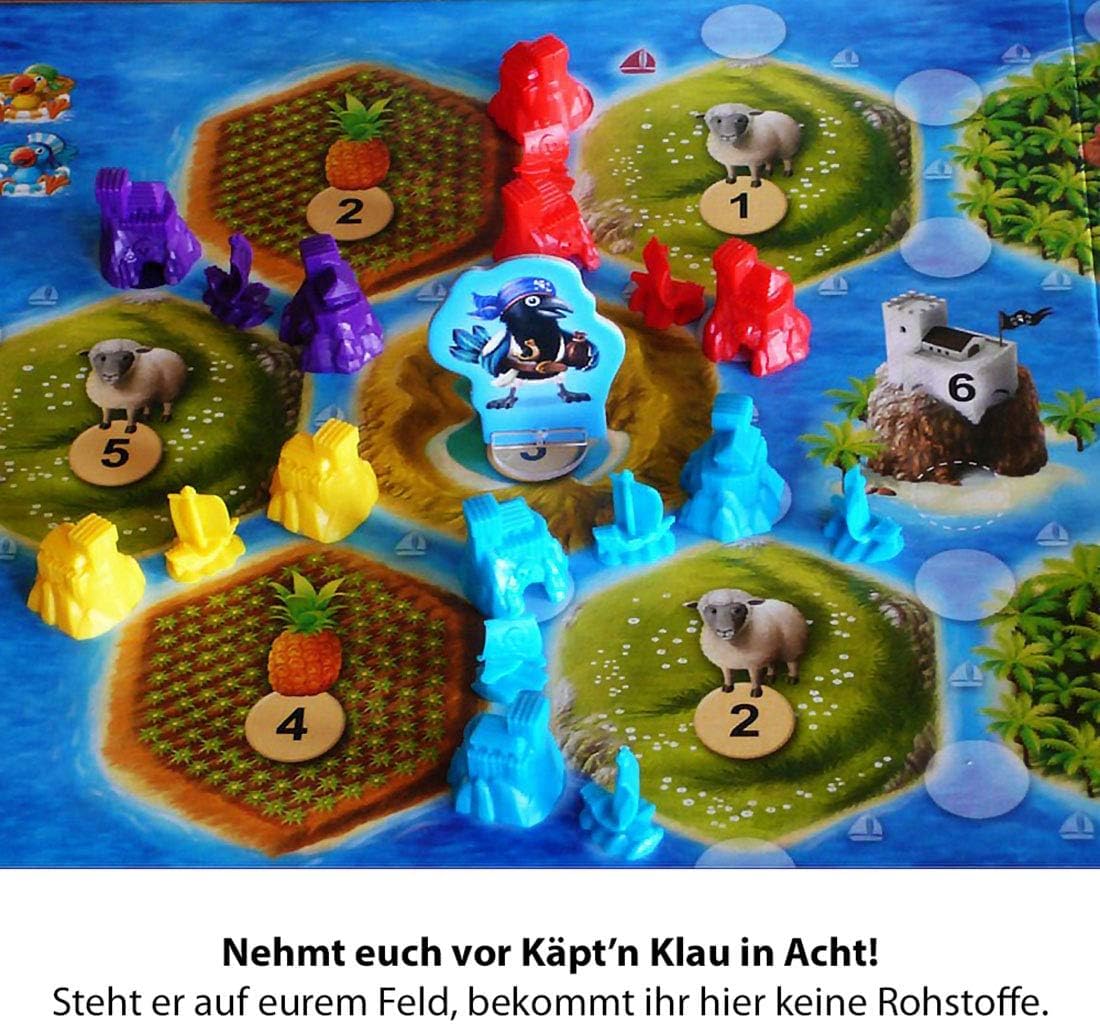 KOSMOS 697495 Catan Junior, Brettspiel für Kinder ab 6 Jahre, Kinderspiel-Variante von Siedler von Catan, Familienspiel für 2-4 Personen ab 6 Jahren 8