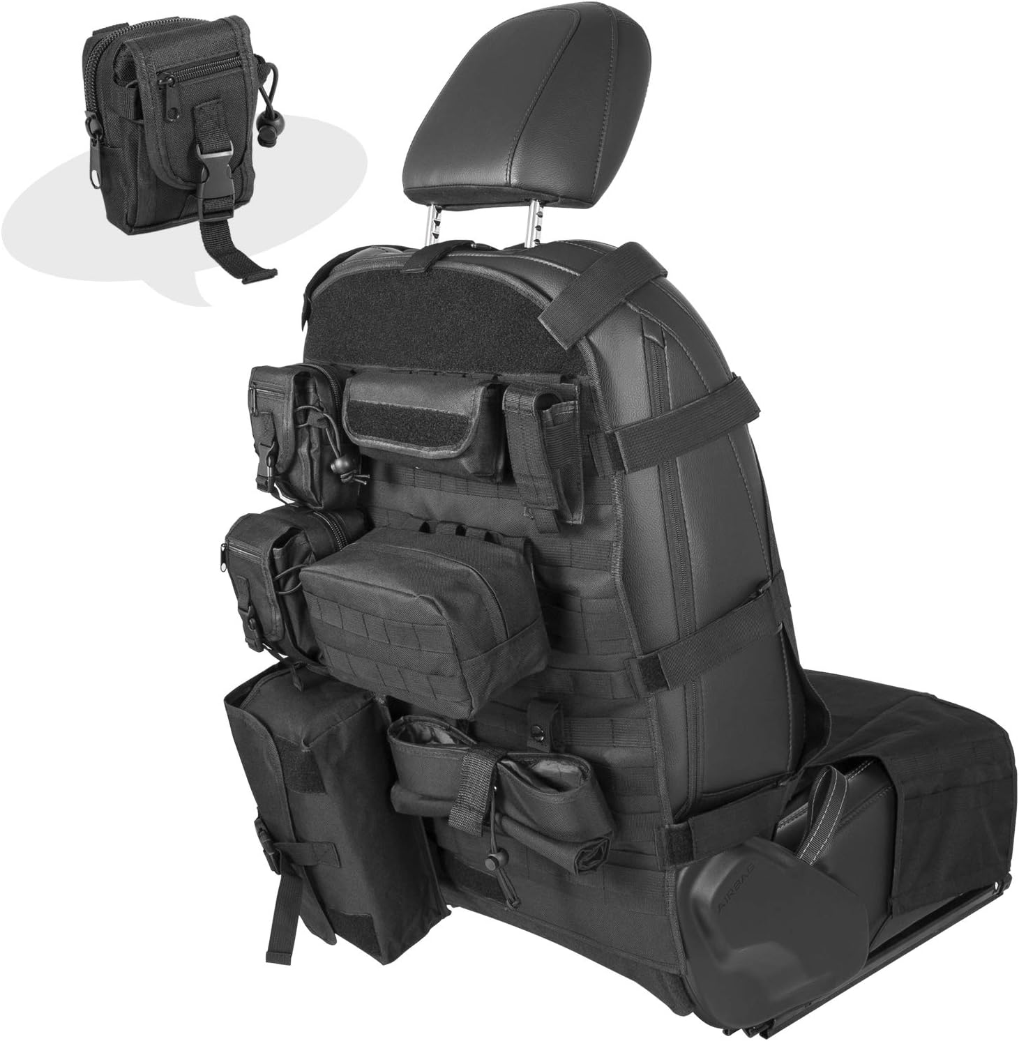 Sunluway Front Seat Cover Case Fit for Jeep Cherokee etc.