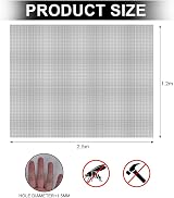 Flintronic Fly Screens for Windows 120x250cm Fiberglass Insect Mesh Black view 2