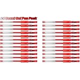 Sargent Art 22-2103 Red Glitter Gel Pens, 24 Count