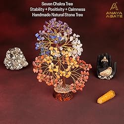 7 Chakra Crystal Tree of Life, Healing Crystal