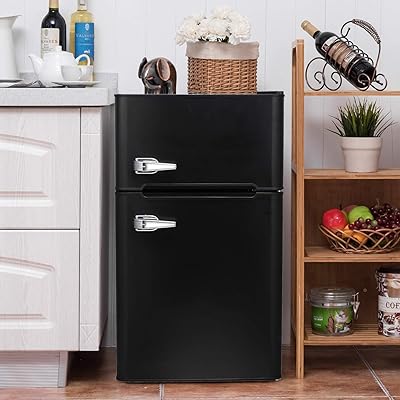 Bossin 3.2 Cu. Ft. Compact Refrigerator for Small Spaces