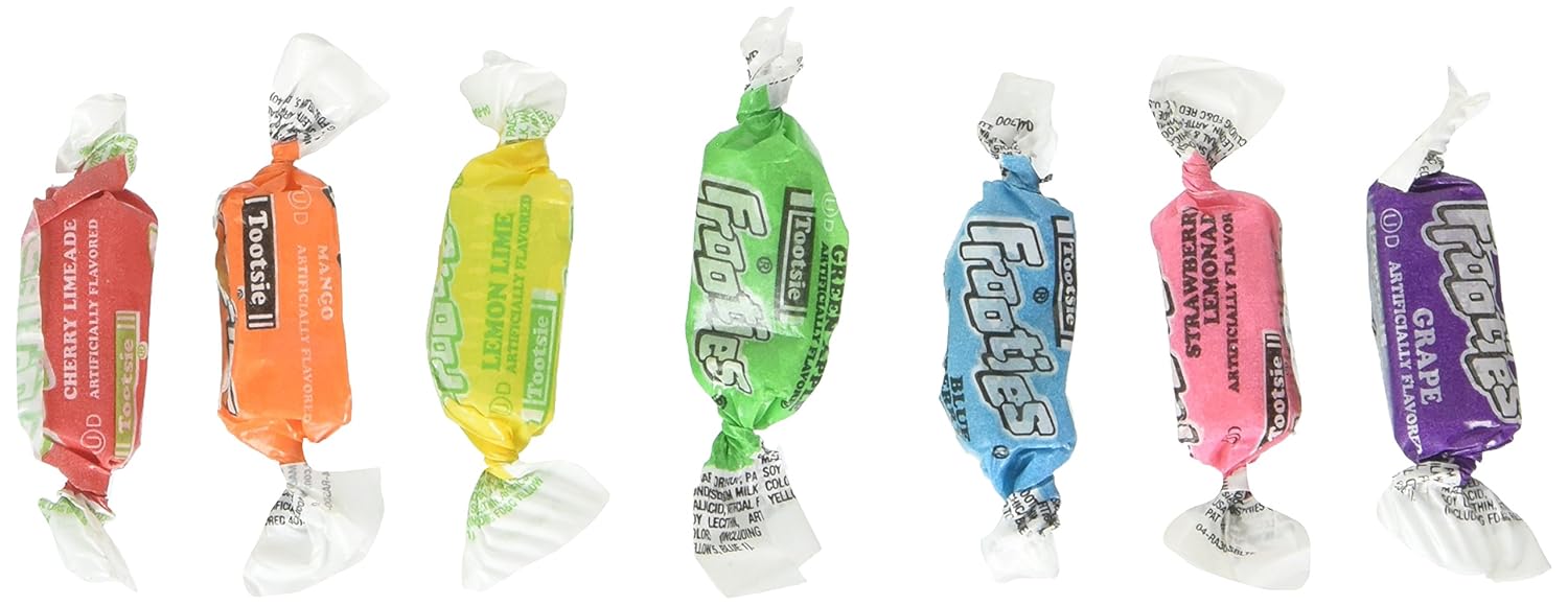 Tootsie Roll Assorted Frooties Candy, 1 lb. Grocery