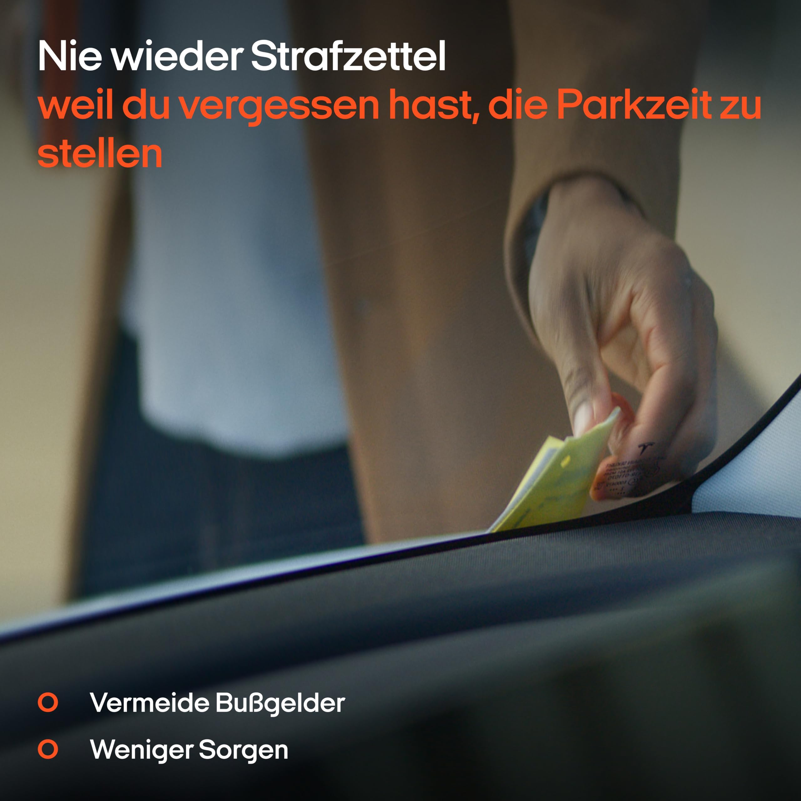 OOONO P-DISC NO1 - Elektronische Parkscheibe mit Zulassung fürs Auto - Automatische Digitale Parkscheibe Elektrisch mit Zulassung vom KBA nach StVO - Elektrische Parkuhr Auto zugelassen 3