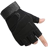 CHIMUYU Fingerless Tactical Half Finger Gloves for Men Women - Airsoft Shooting, Motorcycle, Bike Cycling, Driving, Hunting, Hiking, Riding Outdoor Sport