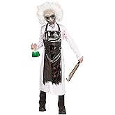 Fun World Kid's Scary Mad Scientist Costume | Kid's Scary Costumes Large