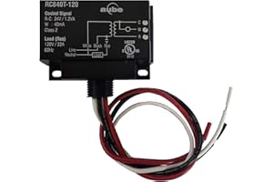 AUBE TECHNOLOGIES Aube RC840T-120 On/Off Switching Electric Heating Relay with Built-in Transformer 24V