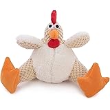 Quaker Pet Products GoDog Checkers With Chew Guard, Small, Skinny Rooster (076987)