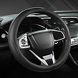 West Llama Microfiber Leather Car Steering Wheel